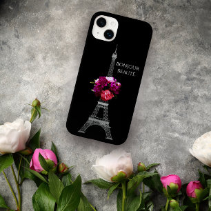 Coque Pour iPhone 14 Plus Bonjour Magnifiques Pivoines Dramatiques Avec La T