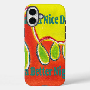 Coques iPhone 16 Plus Bonne journée et meilleure nuit avec gratitude