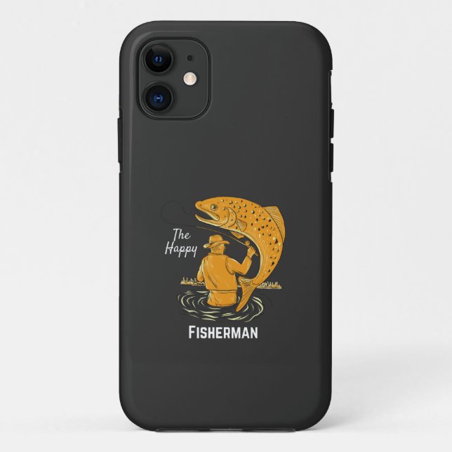 Coques Case-Mate iPhone Bonne retraite Le bon pêcheur (Dos)