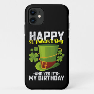Case-Mate iPhone Case Bonne Saint Patrick et oui c'est mon anniversaire