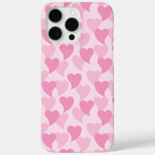 Coques iPhone 16 Pro Max Bons Coeurs Motif sans couture