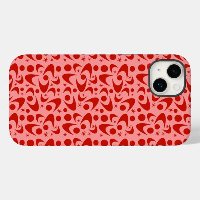 Coques Case-Mate iPhone Boomerangs rétro (Verso (horizontal))