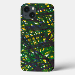 iPhone 13 Coque Bosquet vert II