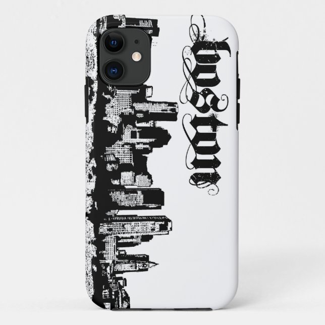 Coques Case-Mate iPhone Boston a mis dessus pour votre ville (Dos)