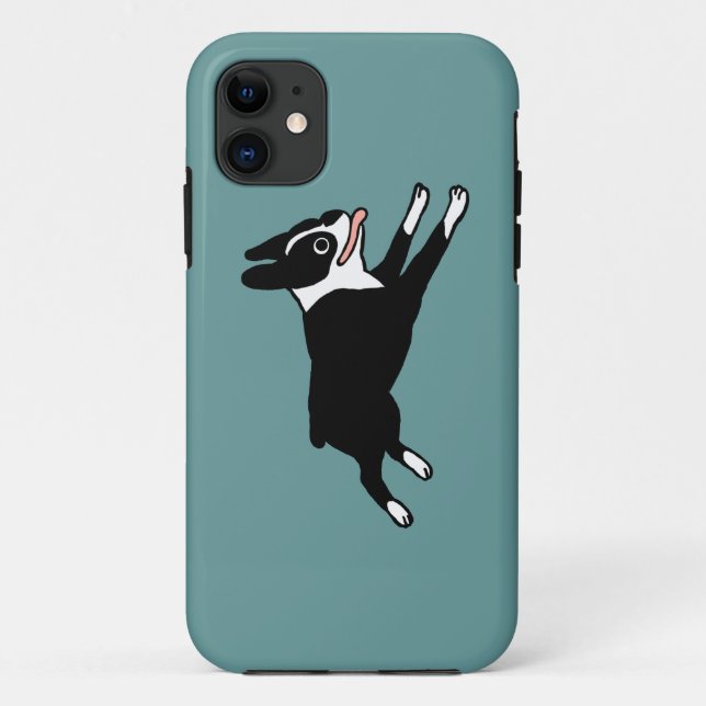 Coques Case-Mate iPhone Boston fonctionnant Terrier - couleur (Dos)