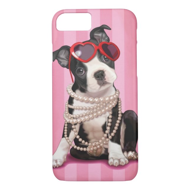 Coques Case-Mate iPhone Boston Terrier (Dos)