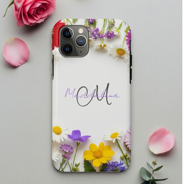 Coques Case-Mate iPhone Botanical Phone Case with Wildflowers | iPhone  (Créateur téléchargé)