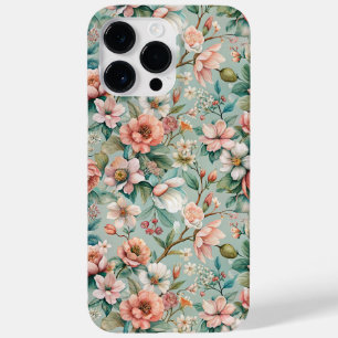 Coque Pour Pour iPhone 14 Pro Max Botanique vintage, Floral