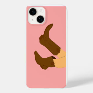 Coque Pour iPhone 14 Bottes Cowboy