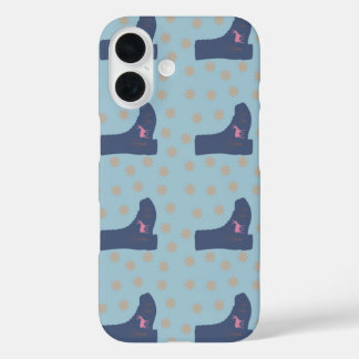 Coques iPhone 16 bottes de cerf bleu sarcelle