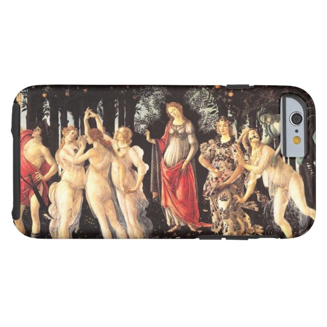 Coques Case-Mate iPhone Botticelli Primavera /Allégorie du printemps (Dos (Horizontal))