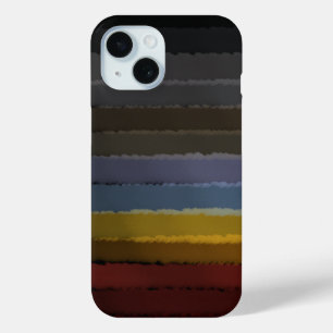 Coque Pour iPhone 15 Bouche D'Aquarelle Sale De Couleur Pop D'Art Abstr