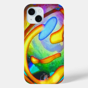 Coque Pour iPhone 15 Boucles d'inspiration pour iPhone