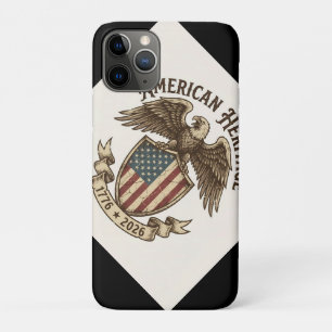 Case-Mate iPhone Case Bouclier de l'aigle américain vintage 2026 Semiqui