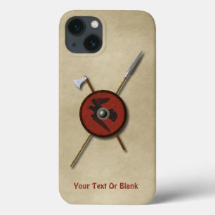 Case-Mate iPhone Case Bouclier Et Armes De Corbeau Viking