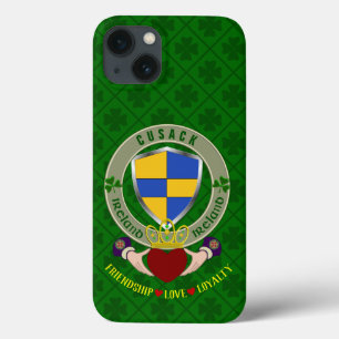 Case-Mate iPhone Case Bouclier irlandais Cusack & Claddagh Personnalisé