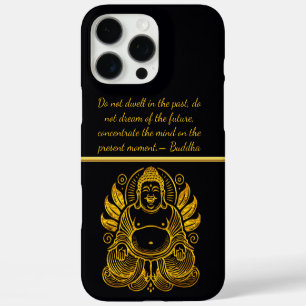 Coques iPhone 16 Pro Max Bouddha d'or paisible