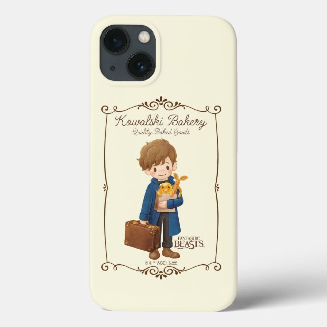 Coques Case-Mate iPhone Boulangerie Kowalski - Newt Scamander (Verso)