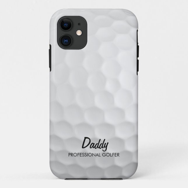 Coques Case-Mate iPhone Boule de golf personnalisée (Dos)