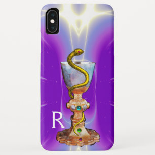 Case-Mate iPhone Case BOULE D'HYGÉIE Médecine, Pharmacie Monogramme Purp