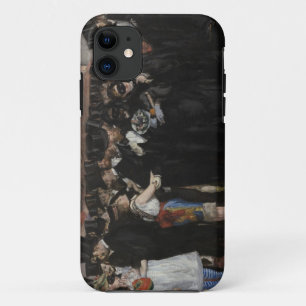 Coque iPhone 11 Boule masquée de Manet à l'opéra, 1873