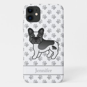 Case-Mate iPhone Case Bouledogue Français à Pieds Noirs Chien de Dessin
