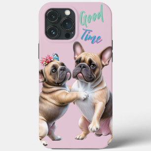 Case-Mate iPhone Case Bouledogue français amoureux Saint-Valentin