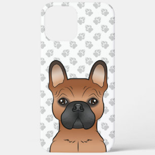 Case-Mate iPhone Case Bouledogue Français Rouge Dessin Animé Chien & Pat