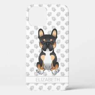 Case-Mate iPhone Case Bouledogue Français Tricolore Noir Frenchie Chien