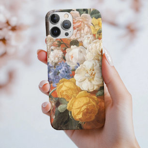 Coque iPhone 15 Pro Bouquet de fleurs, Beaux-Arts