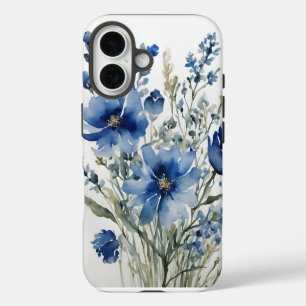 Coques iPhone 16 Bouquet de fleurs Elégante aquarelle