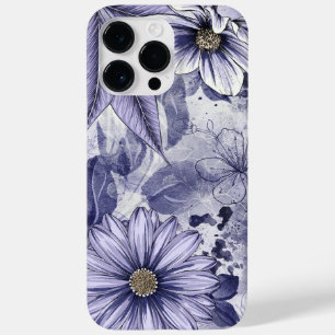 Coque Pour Pour iPhone 14 Pro Max Bouquet de fleurs violettes