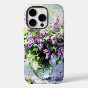 Coques iPhone 16 Pro Bouquet de lilas fleuri de lavande