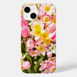 Coque Pour iPhone 14 Bouquet du Pastel du printemps