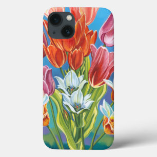 Etui iPhone 13 Bouquet en frontière III