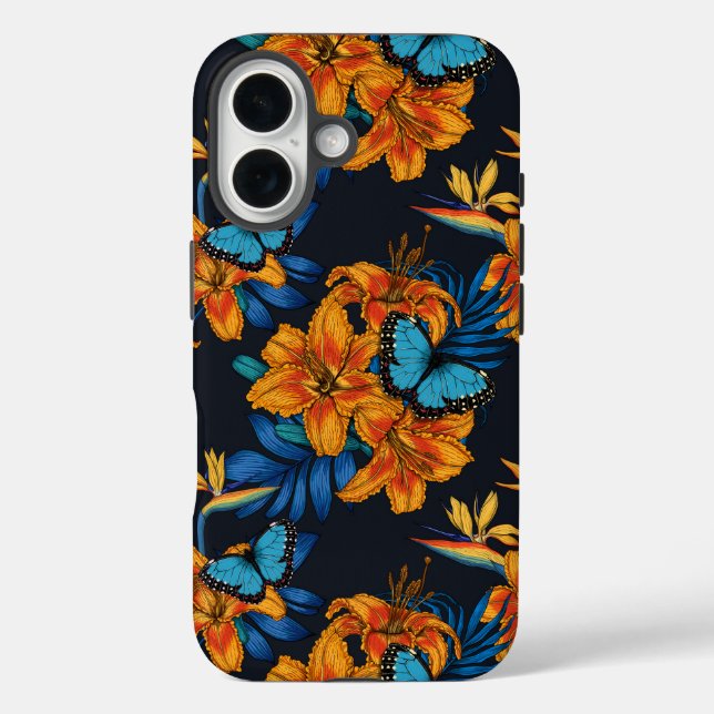 Coques Case-Mate iPhone Bouquet tropical (Verso)