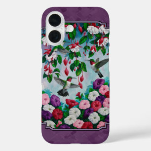 Coques iPhone 16 Bourdon et Flower