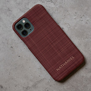 Case-Mate iPhone Case Bourgogne foncé personnalisé rouge vin marron