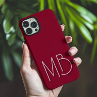 Bourgogne ModerneInitiales Contemporaines Monogram