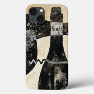 iPhone 13 Coque Bouteille de vin et verre