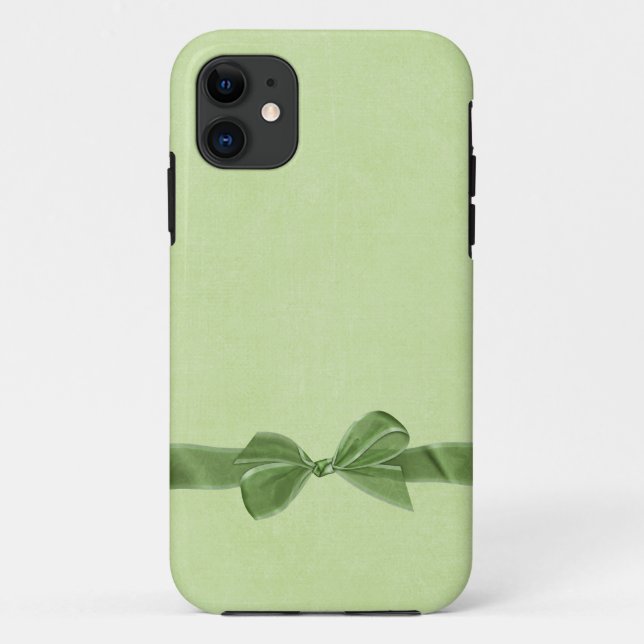 Coques Case-Mate iPhone Bow vert (Dos)