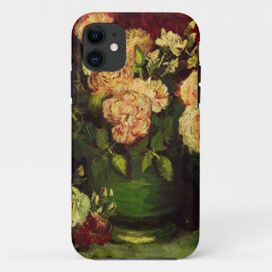 Coques Pour iPhone Bowl of Peonies et Rose, Vincent van Gogh