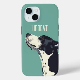 Coque Pour iPhone 15 Boxe noire et blanche