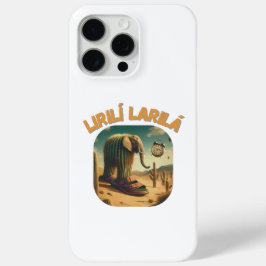 Coque iPhone 15 Pro Max BrainRots Lirili Larila-Elephant with Cactus Body