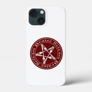 Case-Mate iPhone Case Braise Seitan Vegan Pentagram (light version)