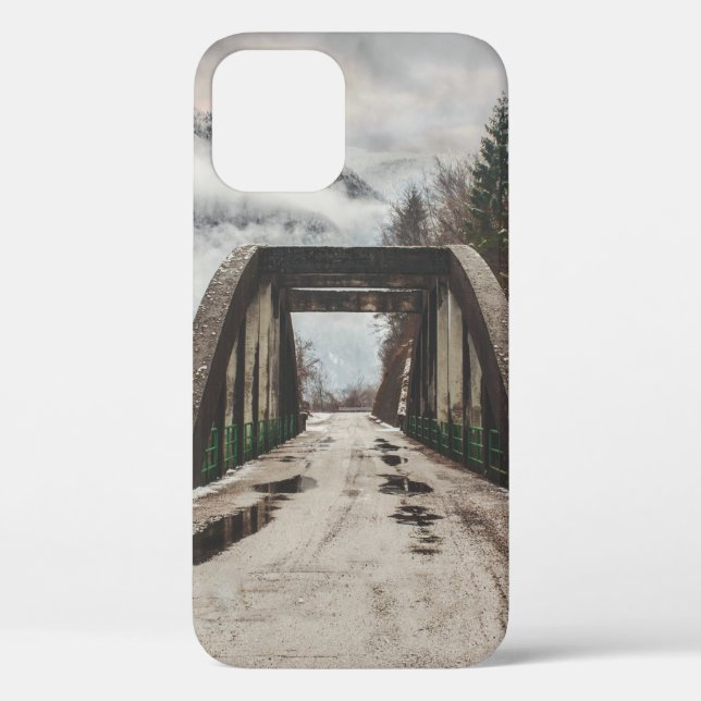 COQUES Case-Mate iPhone BRIDE ARCHE EN BÉTON GRIS PRÈS DE L'ARBRE SANS FEU (Verso)
