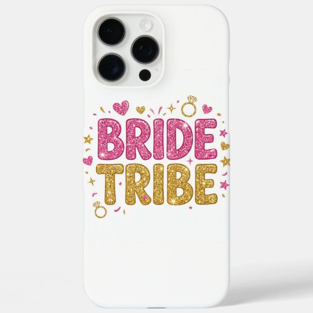 Coques Case-Mate iPhone Bride Tribe Glitter iPhone Case (Verso)
