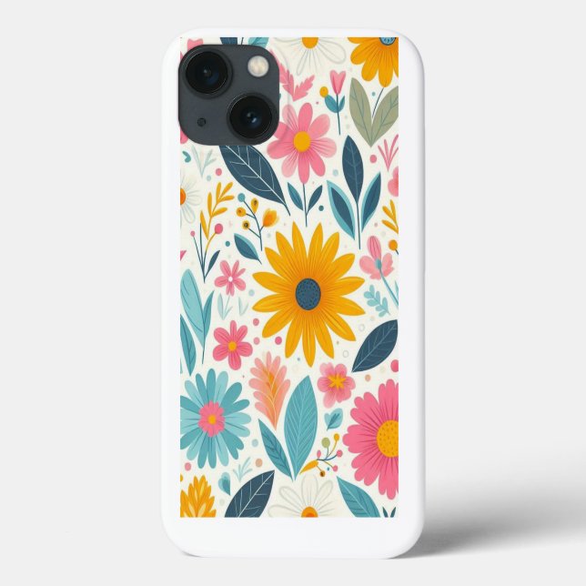 Coques Case-Mate iPhone Bright Floral Bloom (Verso)