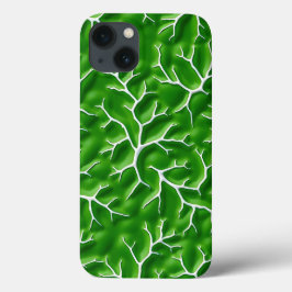 Case-Mate iPhone Case Bright Green iPhone Case with Vein Pattern