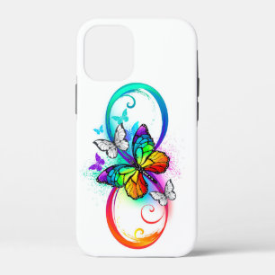 Case-Mate iPhone Case Bright infinity with rainbow butterfly